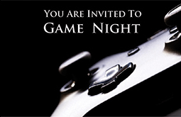 You are invited to Game Night